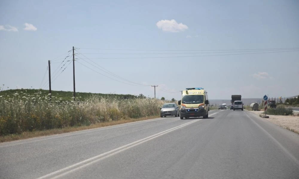 Λάρισα: Καραμπόλα τεσσάρων οχημάτων με τρεις τραυματίες
